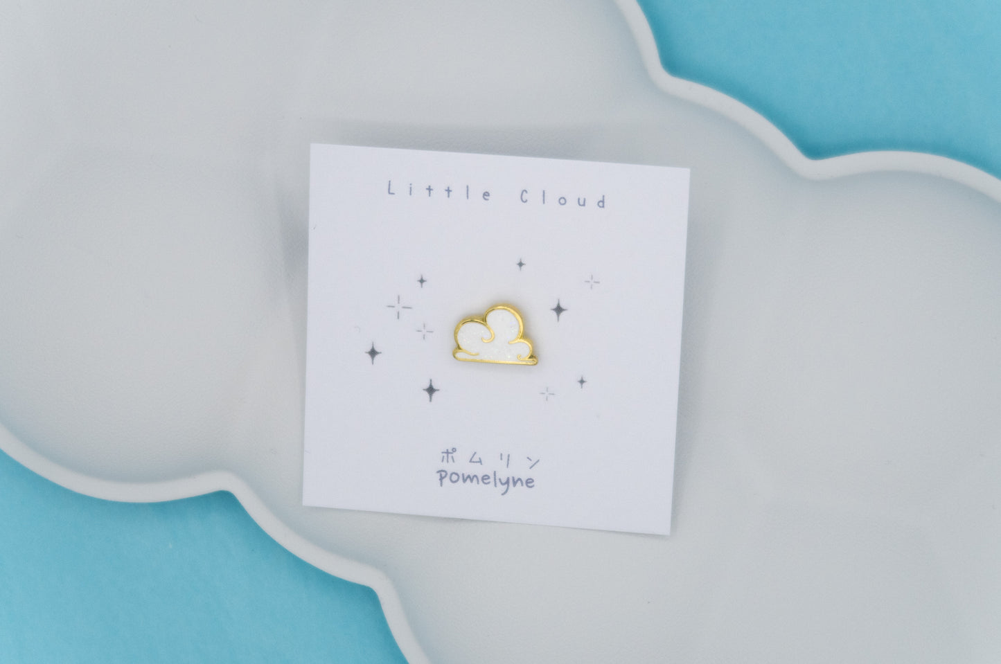 Mini pins Nuage