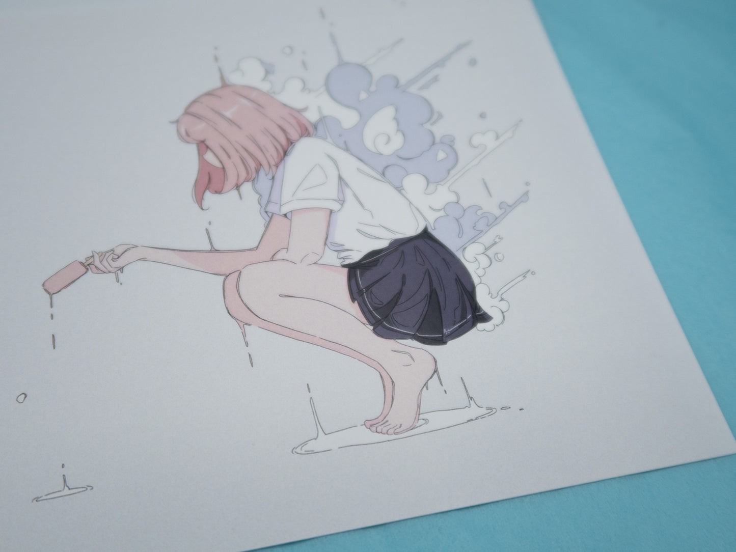 Print "Dripping Icecream"