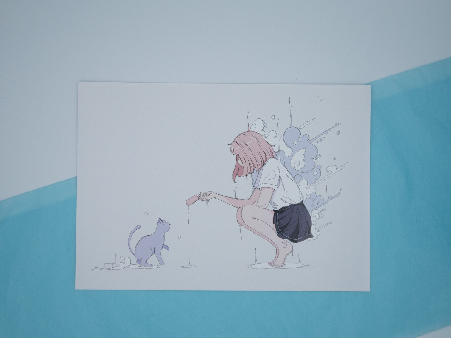 Print "Dripping Icecream"