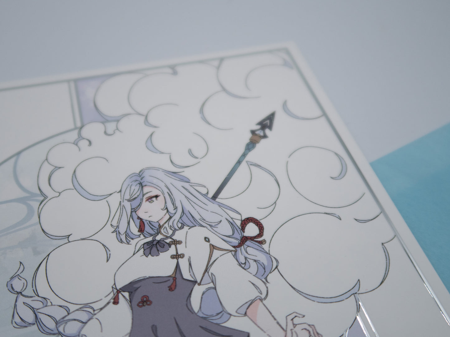 Print Genshin Impact Shenhe Dorure Argent
