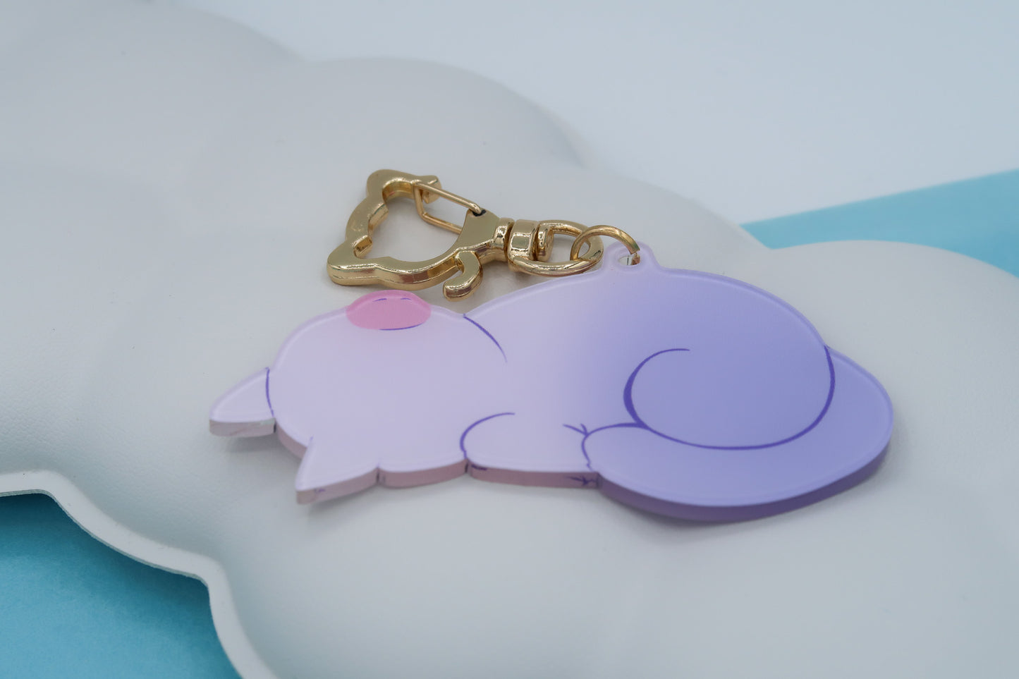Porte clé Chat Dépité