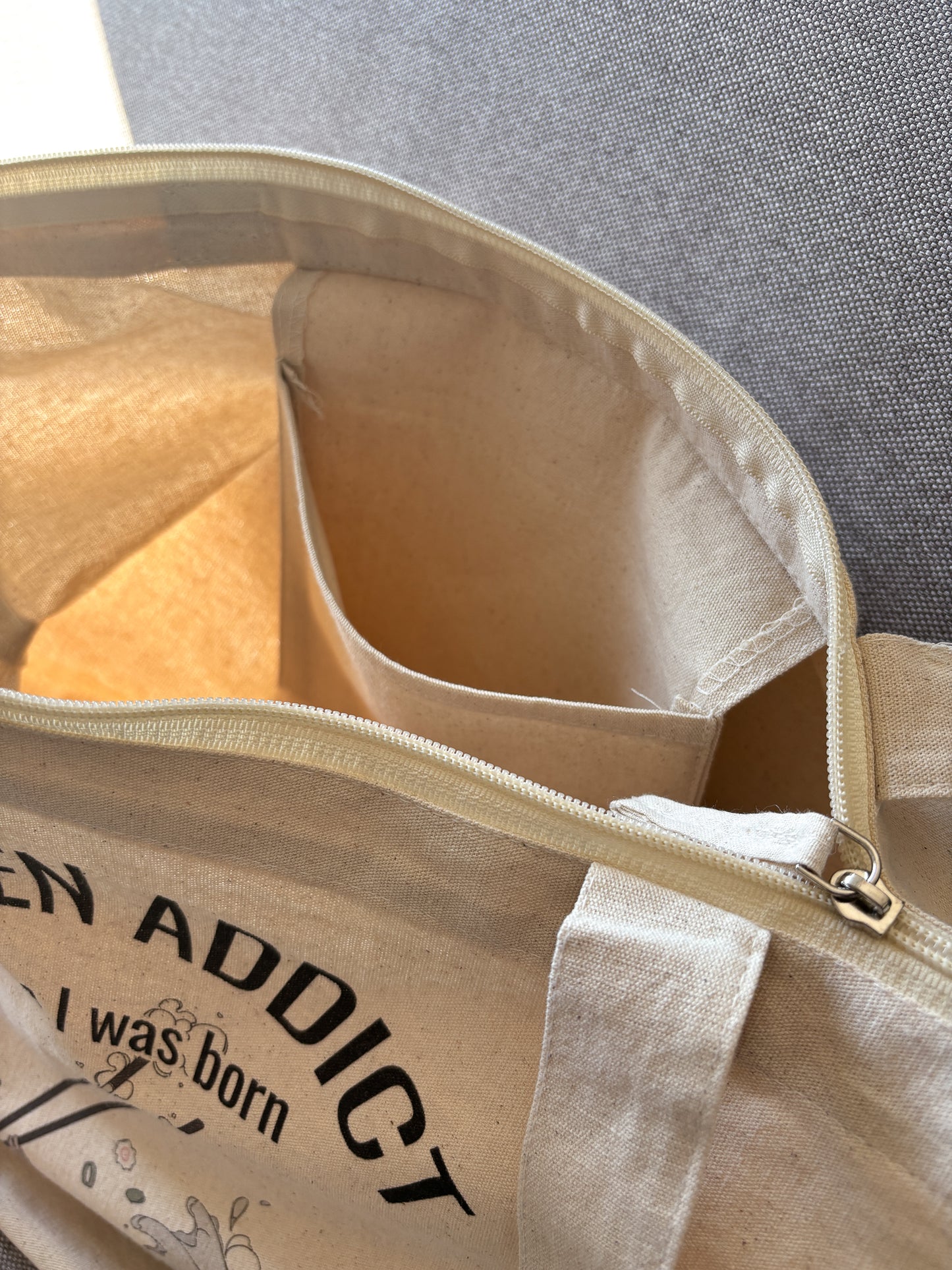 Sac Cabat avec zip et poche intérieure Furusato