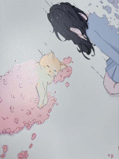 Print "Ibu" avec vernis sélectif