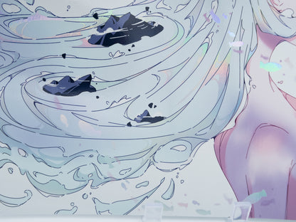 Print Premium Ile avec effets holographiques