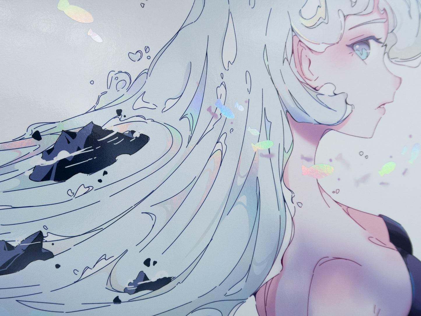 Print Premium Ile avec effets holographiques
