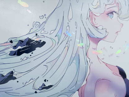 Print Premium Ile avec effets holographiques
