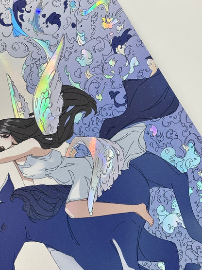 Print Premium "Year of the Horse 2026" avec effets holographiques