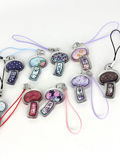 Cat phone strap gacha