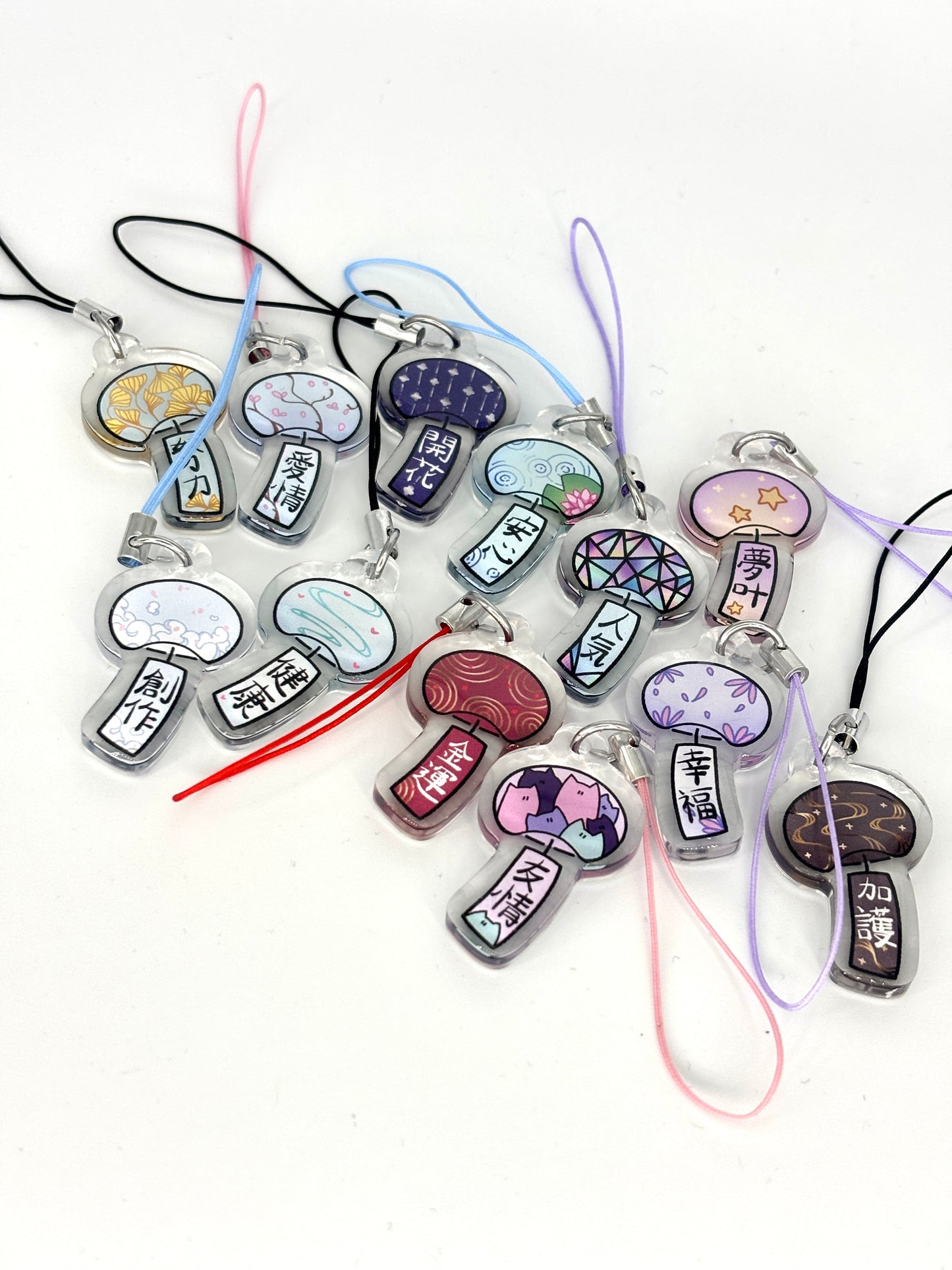 Cat phone strap gacha