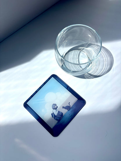 Dessous de verre DEMAIN
