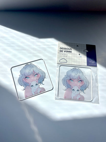 Dessous de verre SILVER