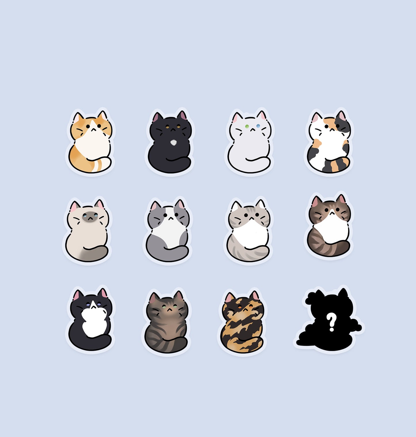 Strap téléphone chat mystère