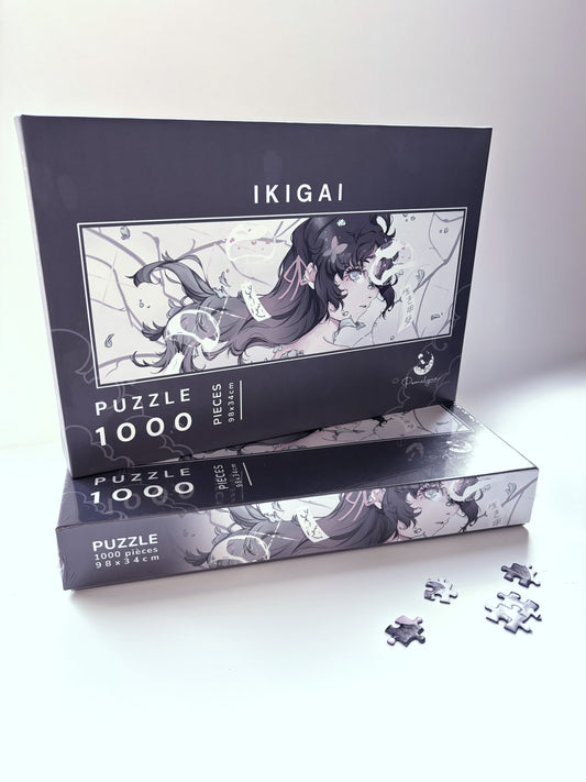 Puzzle 1000 pièces panoramique IKIGAI